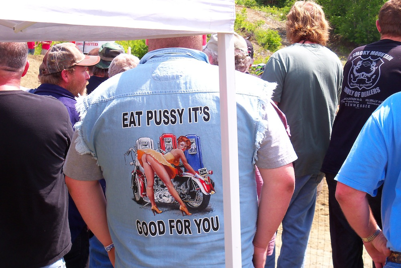 Illustration for article titled Throbbing Pipes And Pussy By The Can: Scenes From Laconia Bike Week